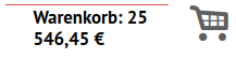 Beispiel Warenkorb