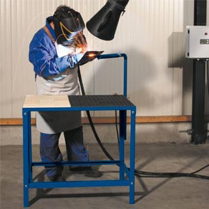Training welding tables, various sizes. ~ Div. tables
