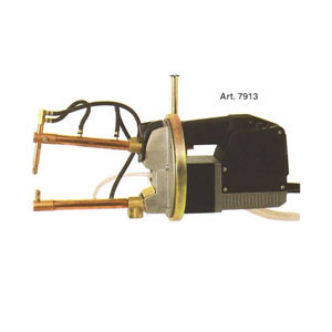 TECNA Pneumatische Punktschweisszange, wassergekühlt 7913 - 6 kVA; ohne Arme + Elektrodenschleifer | Handpunktzangen