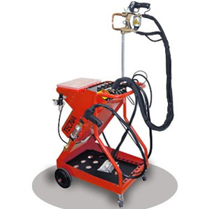Universal spot welding unit Spot 6400 - Spot welding unit 8 kVA, manually operated welding gun, double programme control ~ Automotive special equipment