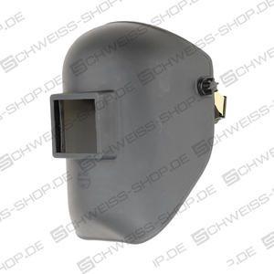 Head shield made of lightweight plastic, in blue, with adjustable plastic headband ~ Protective shields