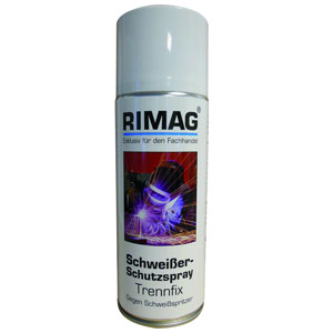Spray protettivo per saldatura senza silicone, distaccante e lubrificante, molto economico, senza CFC, senza cloruro di metilene, propellente propano/butano, 400 ml | Spray