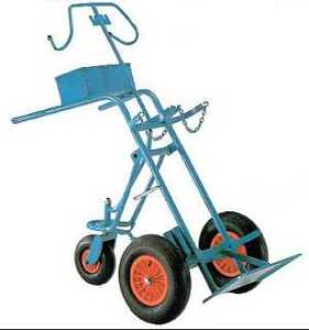 tahl bottle trolley F3, three wheels for optimum weight distribution ~ Bottle trolley
