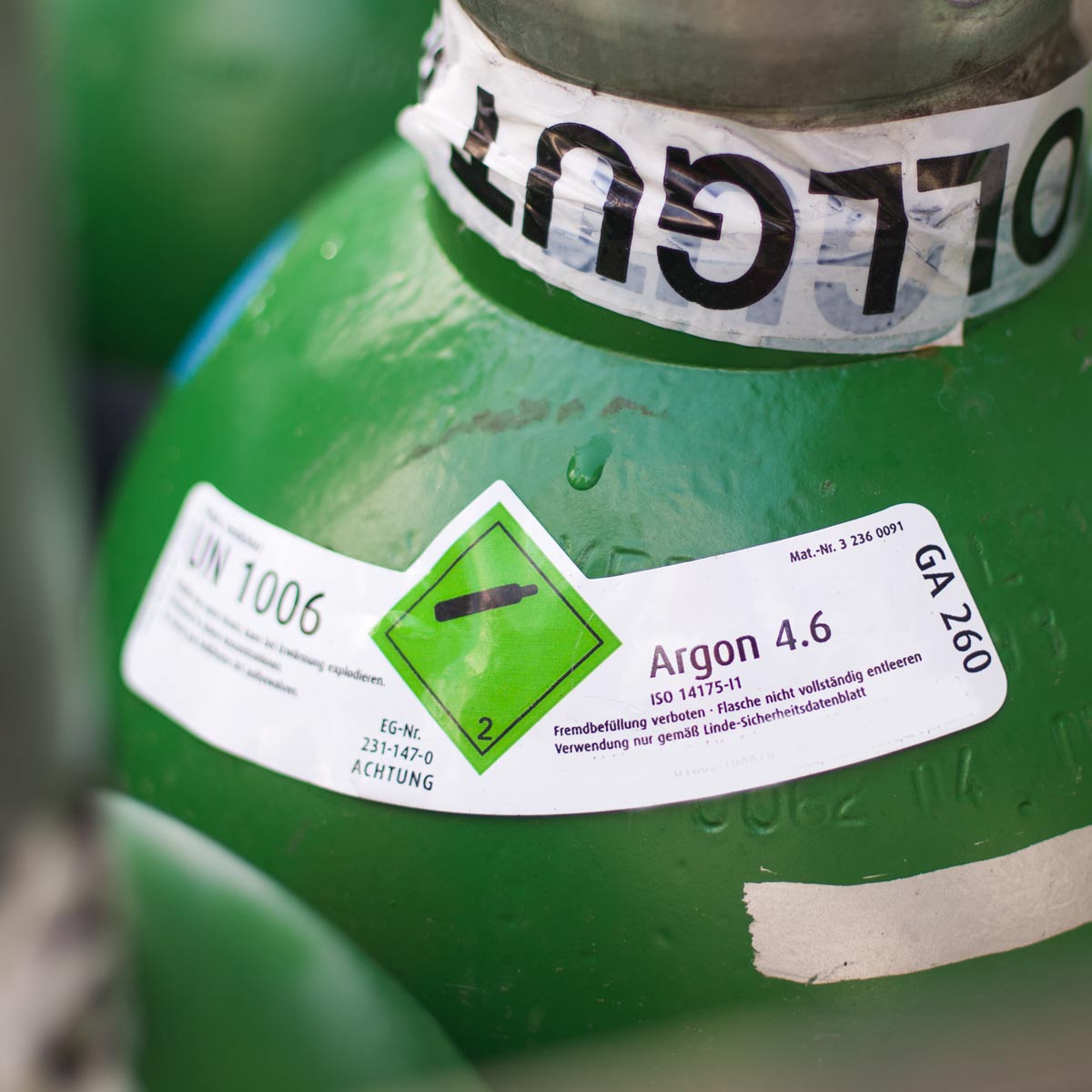 Schweißgas 82/18-20 Liter Eigentumsflasche gefüllt &  neu Made in Germany 