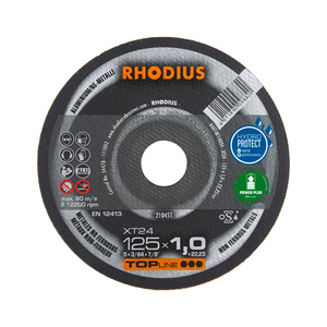 Rhodius XT24 125 x 1.0 x 22.23, cut-off wheel for aluminium ~ Aluminium / Cutting