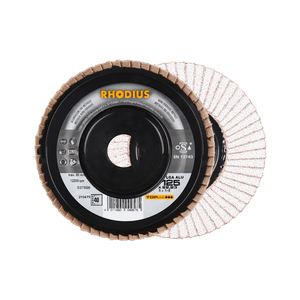 Rhodius LGA ALU 125 x 22.23 / grit 40, flap disc for aluminium ~ Aluminium / Grinding