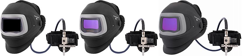 1373SFA0006: 3M 9100 FX Air Automatikschweißmaske mit/ohne Automatikschweißfilter mit Versaflo V-500E Druckluftatemschutz