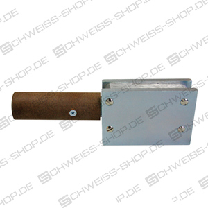 Magnetic pole terminals RIMAG, MPK 600, up to 600 A, with double terminal connection, very strong holding force ~ Ground + electrode h.