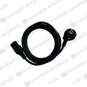 Câble d'alimentation pour appareils froids 2m avec conducteur de protection, tension nominale 250 V / 10 A, nombre de conducteurs 3, matériau de gaine chlorure de polyvinyle (PVC) | Câble d'alimentation + accessoires
