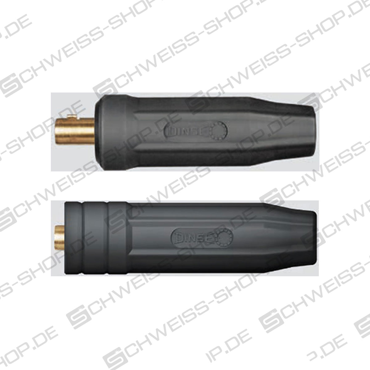 DINSE cable coupling, plug part | Plugs + couplings