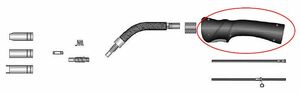 Ratio grip; hole-16 mm; ball joint ~ Wear parts MHS 15