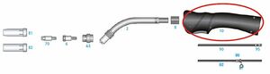 Ratio grip scales; ball joint ~ Wear parts MHS 24