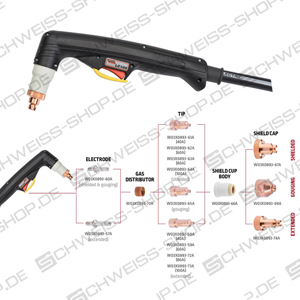 Nozzles, suitable for Lincoln LC105 ~ LC105 / LC105M