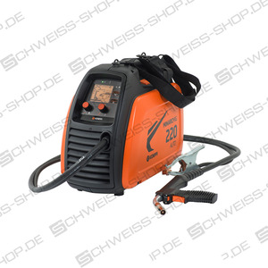 Fuente de potencia KEMPPI MinarcMig 220 Auto, incl. Antorcha y cable, especialmente desarrollada para las necesidades de los soldadores móviles | MinarcMig Auto