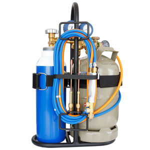 Greggersen Ergomax Autogen-Set, Mod. 85 Propan/Sauerstoff mit 2 Einsätzen | Mobile Systeme