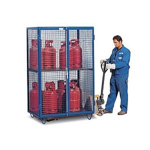 Gas cylinder container MDC 210 ~ SCHWEISS-SHOP 115867 ~ Gas cylinder  storage - Container ~ 1512GFC0011 ~ Schweiss Shop