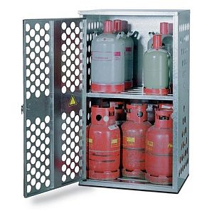 Gas cylinder container MDC 210 ~ SCHWEISS-SHOP 115881 ~ Gas cylinder storage  - Container ~ 1512GFC0012 ~ Schweiss Shop