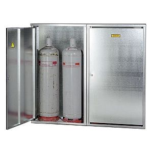SCHWEISS-SHOP 116962 | Armario para bombonas de gas líquido ST 40 | 1511GFS0042 Armario para bombonas de gas líquido ST 40 | Armarios para bombonas de gas