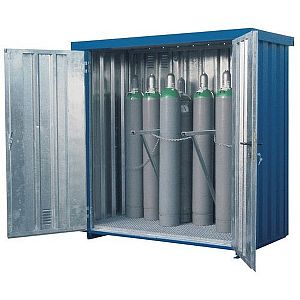 Gas cylinder container MDC 210 ~ SCHWEISS-SHOP 115881 ~ Gas cylinder storage  - Container ~ 1512GFC0012 ~ Schweiss Shop