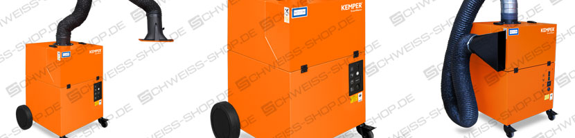 Kemper - Smart Master - sistema de aspiración móvil con filtro desechable, brazo de 2 m, versión con manguera de 230 V, brazo de 3 m, versión con manguera de 230 V | Sistemas móviles