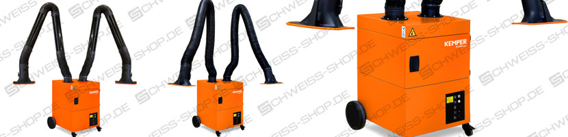 ProfiMaster, dos brazos de aspiración, móvil - sistema de aspiración móvil con potente filtro | Sistemas móviles