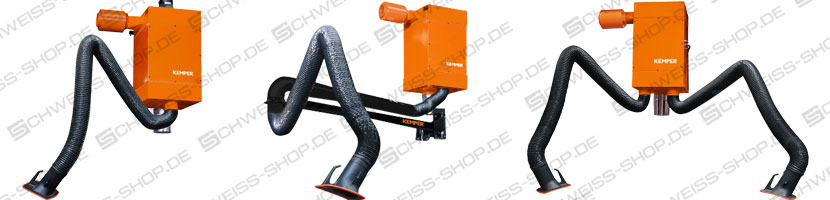 Filtros de cartucho fijos: dispositivos de uno y dos brazos | Sistemas Estacionarios y Centrales