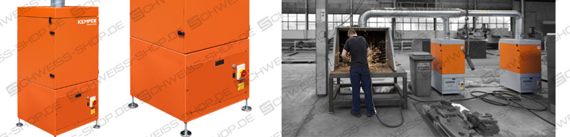 Kemper - Filter-Cell XL - Sistemas de aspiración fijos y centralizados con filtro limpiable, Sistema de aspiración Filter-Cell XL | Sistemas Estacionarios y Centrales