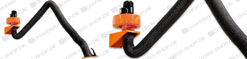 Kit de escape Eco - versión con manguera (brazo de 2 - 4 m), versión con tubo (brazo de 2 - 4 m) | Sistemas Estacionarios y Centrales