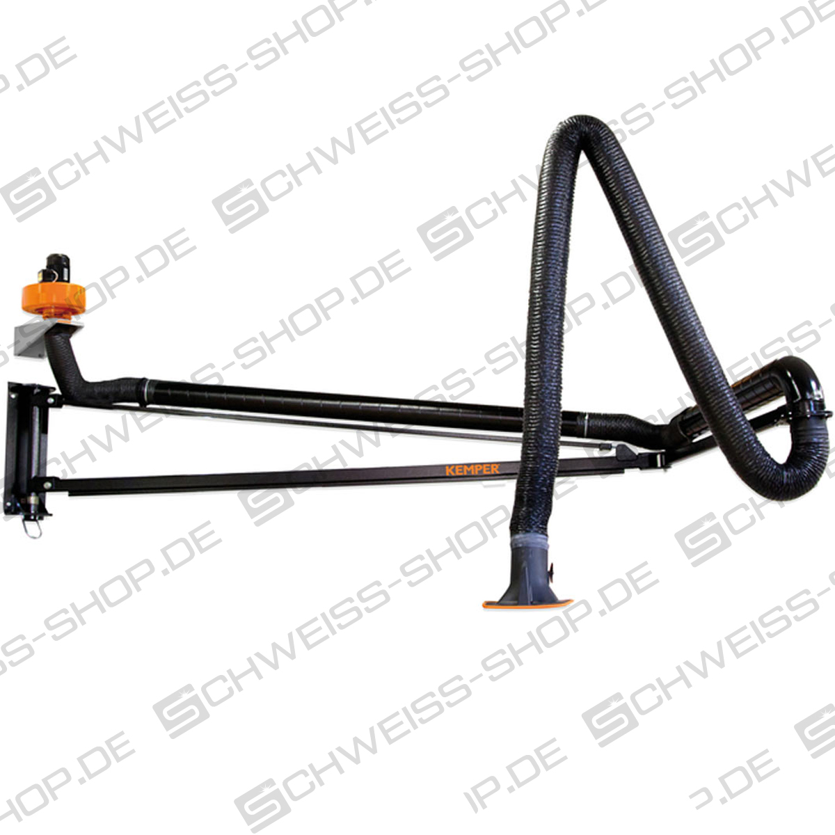 Kemper - Set per l'aria di scarico Eco 3 giunti - Sistemi di aspirazione fissi e centrali senza filtro | Sistema stazionario e centrale.