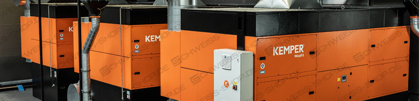 Kemper | WeldFil Compact e WeldFil - sistemi di aspirazione stazionari e centralizzati | 1542KEM0153 - La figura può differire WeldFil Compact e WeldFil - sistemi di aspirazione stazionari e centralizzati | Sistema stazionario e centrale.