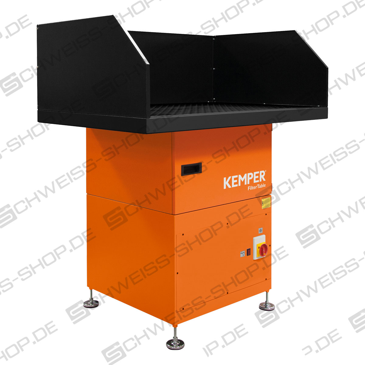Kemper - Filter-Table - Mesas de aspiración y mesas de corte, combinación de sistema de aspiración y mesa de soldadura | Mesas de corte por aspiración