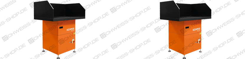 Kemper - Filter-Table - Mesas de aspiración y mesas de corte, combinación de sistema de aspiración y mesa de soldadura | Mesas de corte por aspiración