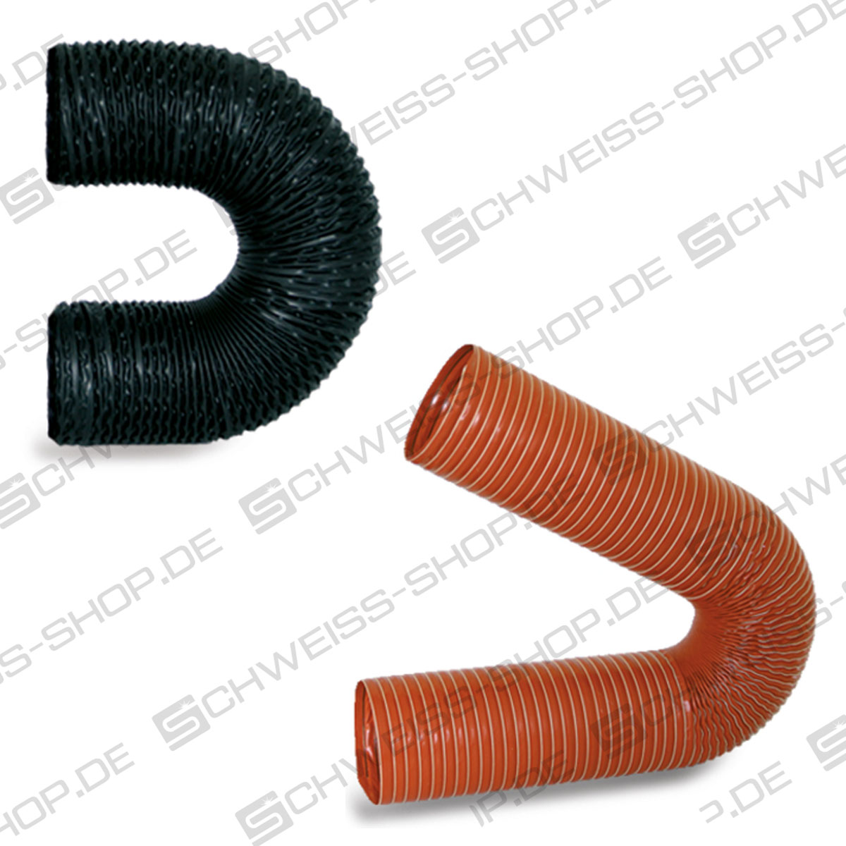 Sistemas de aspiración Kemper - Accesorios y piezas de recambio para unidades móviles, mangueras de repuesto para brazos de aspiración en diseño tubular | Mangueras