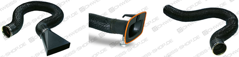 Tubi di aspirazione Kemper - sistemi di aspirazione - fissi e centralizzati, accessori e ricambi per soffiatori di aspirazione | Tubi flessibili