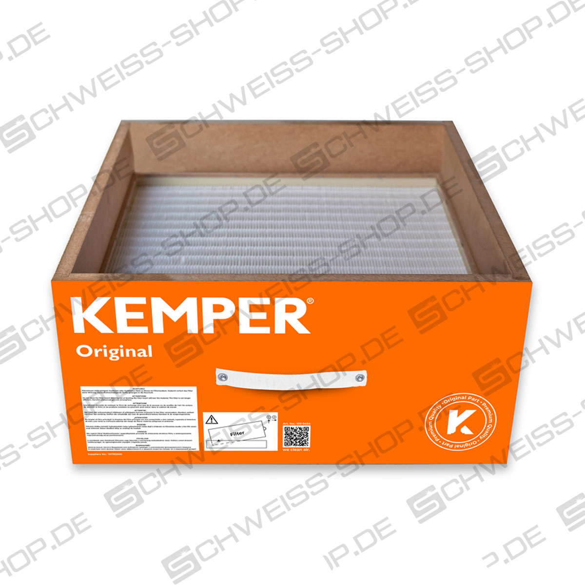 Filtro de repuesto Kemper para SmartMaster, filtro principal de 13 m², juego de esteras de prefiltro (10 piezas), casete de prefiltro | Filtro de recambio Kemper
