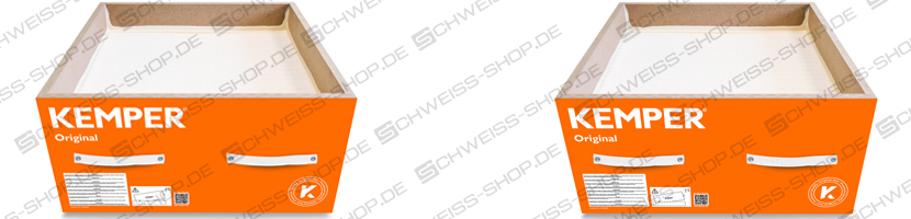 Kemper - Filtre de rechange pour ProfiMaster, filtre principal 17 m², tapis de préfiltration (set de 10) | Filtre de rechange Kemper