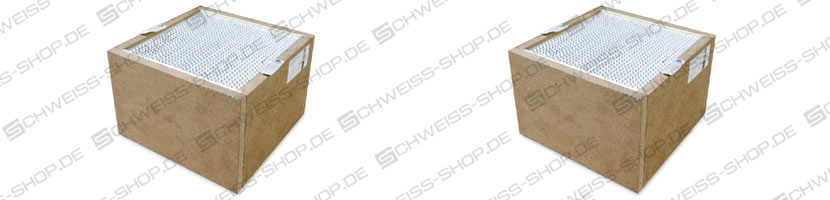 Kemper - Filtro di ricambio per SolderFil, filtro di ricambio a 2 stadi (filtro combinato HEPA/carbone attivo) | Filtro di ricambio Kemper