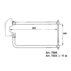 Tecna - Arm Pairs for Hand Point Clamps Series 75xx / 7900 ~ Electrode arms