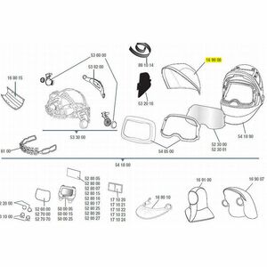 3M 9100FX head protection short. | Accessories
