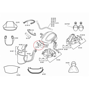 Spare Parts and Accessories 3M™ Versaflo™ M Series Clear Visors with Adflo Respirator and Integrated Head Protection ~ Speedglas Adflo Accessories