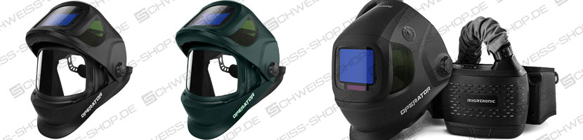 Ersatzteile und Zubehör für Klapphelm Operator FP750 Schutzhelm und Atemschutzmaske (PAPR) | Migatronic Zubehör