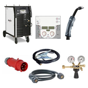 EWM Taurus 351 Synergic S LP MM FKG, MIG/MAG-Multiprozess-Schweißgerät mit MULTIMATRIX-Technologie ~ Taurus