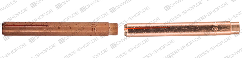 Fronius TTB 160P / 300P Spannhülse Groß ~ Fronius TTB 160P / 300P Wear parts - Clamping sleeves large (1.0 ø5.3 x 40.2 - 3.2 ø5.3 x 40.2) ~ 1850THP0034 - Fig. may deviate Fronius TTB 160P / 300P Wear parts - Clamping sleeves large (1.0 ø5.3 x 40.2 - 3.2 ø5.3 x 40.2) ~ THP 180 / TTB 160