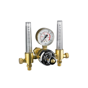 Regolatore di pressione HARRIS per argon/CO2 modello 821 - 230 bar, a 1 stadio con due flussimetri 0-30 l/min | Harris