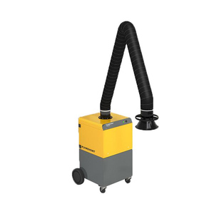 Plymovent - Mobile systems - Mobile welding fume extractor MobileGo/3m (230V/1~/50Hz) with cassette filter. Fan 1.1 kW. Incl. 3 m extraction arm ~ Extraction systems