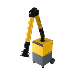 Plymovent - Mobile units - Mobile welding fume extractor MobileGoPlus/3m (230V/1~/50Hz) with cassette filter. Fan 1.1 kW. Incl. 3 m extraction arm | Mobile plants
