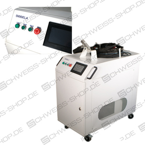 Diodela Laserschweißgerät Modell FWS-1000 - Ausgangsleistung 1000 W, Leistungsaufnahme <5 kW | Diodela