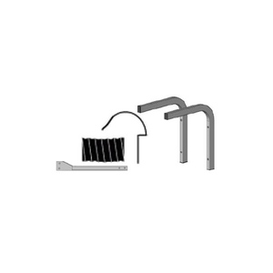 Plymovent - NMB Wall bracket for Flex/UltraFlex 3/4 extraction arms. Incl. flexible hose and connector for flexible extraction arms | Suction arms / cranes