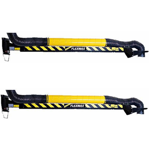 Plymovent - Potence pivotante d'extension FlexMax Ø 160 - 200 (1,5 - 4,5 m) pour bras d'aspiration KUA ou EA. Incl. plaque de montage, tube et tuyaux ~ Bras d'aspiration / Grues