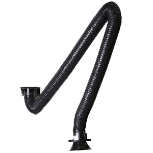 Plymovent - Economy Arm EA-H = montage suspendu (2-4 m) et EA-S = montage vertical (2-4 m), bras d'aspiration sur roulement à billes ~ Bras d'aspiration / Grues